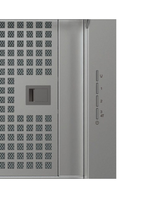 Exaustor de Filtragem Cata CORONA X 100 /B de 3 Velocidades + 1 Turbo e de 90 cm - Inox Inox-3