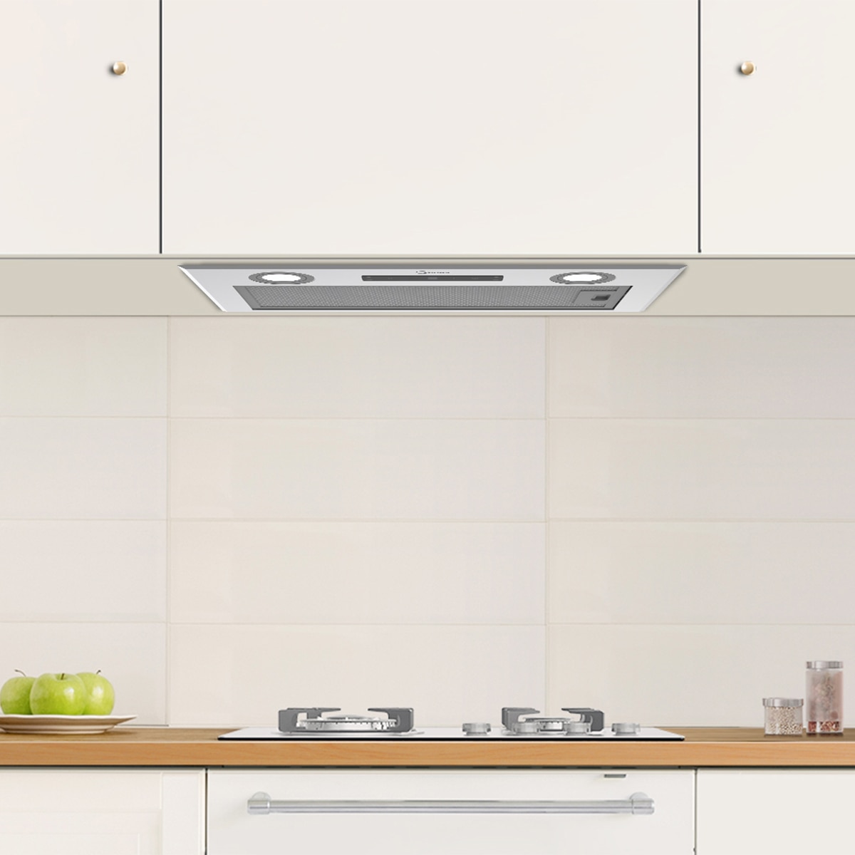 Exaustor de Filtragem Midea MH52T01ET22SG de 4 Velocidades e de 52 cm - Inox Inox-8