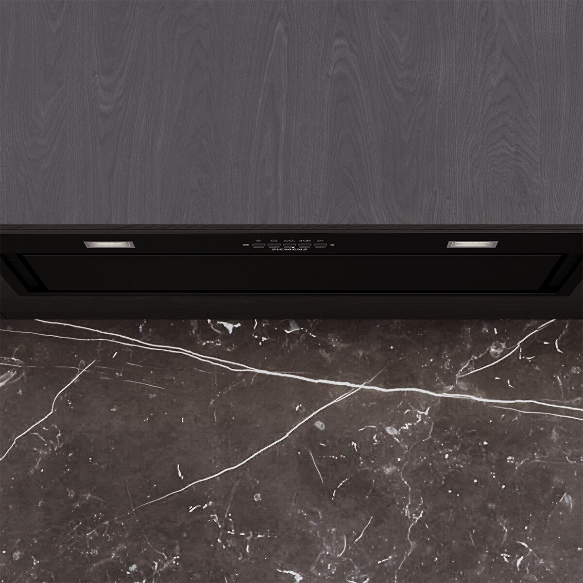 Campana extractora integrada Siemens iQ700, 3 velocidades + intensiva - LB78NPC60 Negro-6