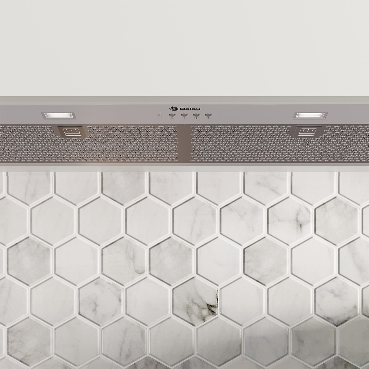 Campana convencional Balay, 86 cm, Acero inoxidable, 3BF387EX Acero Inox-5