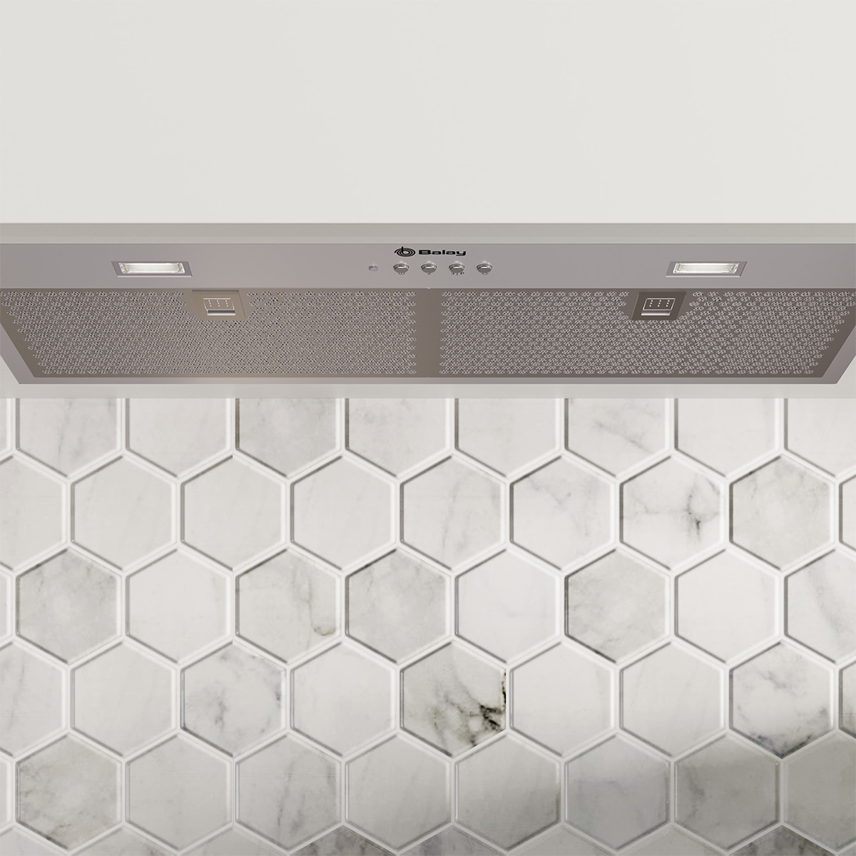 Campana convencional Balay, 70 cm, Acero inoxidable, 3BF377EX Acero Inox-5