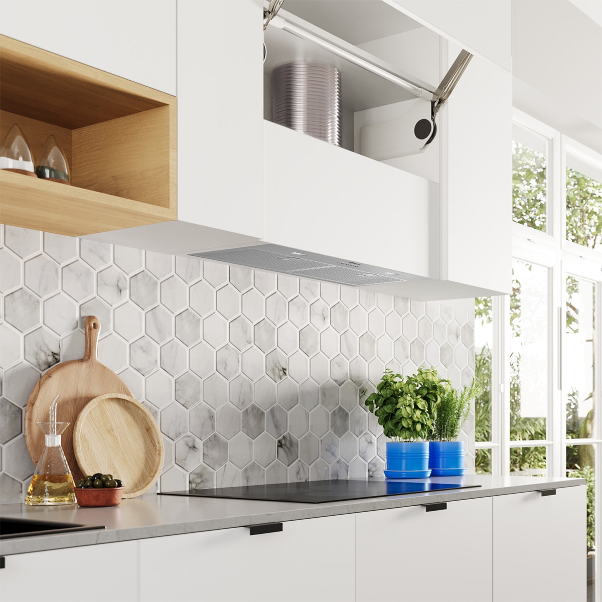 Campana convencional Balay, 70 cm, Acero inoxidable, 3BF377EX Acero Inox-6