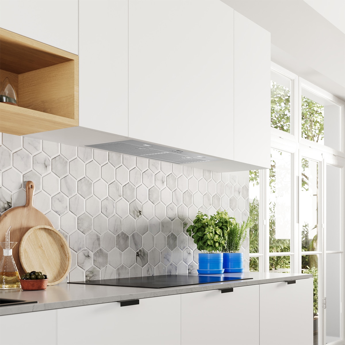 Campana convencional Balay, 70 cm, Acero inoxidable, 3BF377EX Acero Inox-7