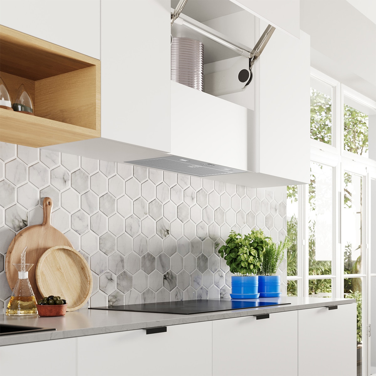 Campana convencional Balay, 52 cm, Acero inoxidable, 3BF356EX Acero Inox-8