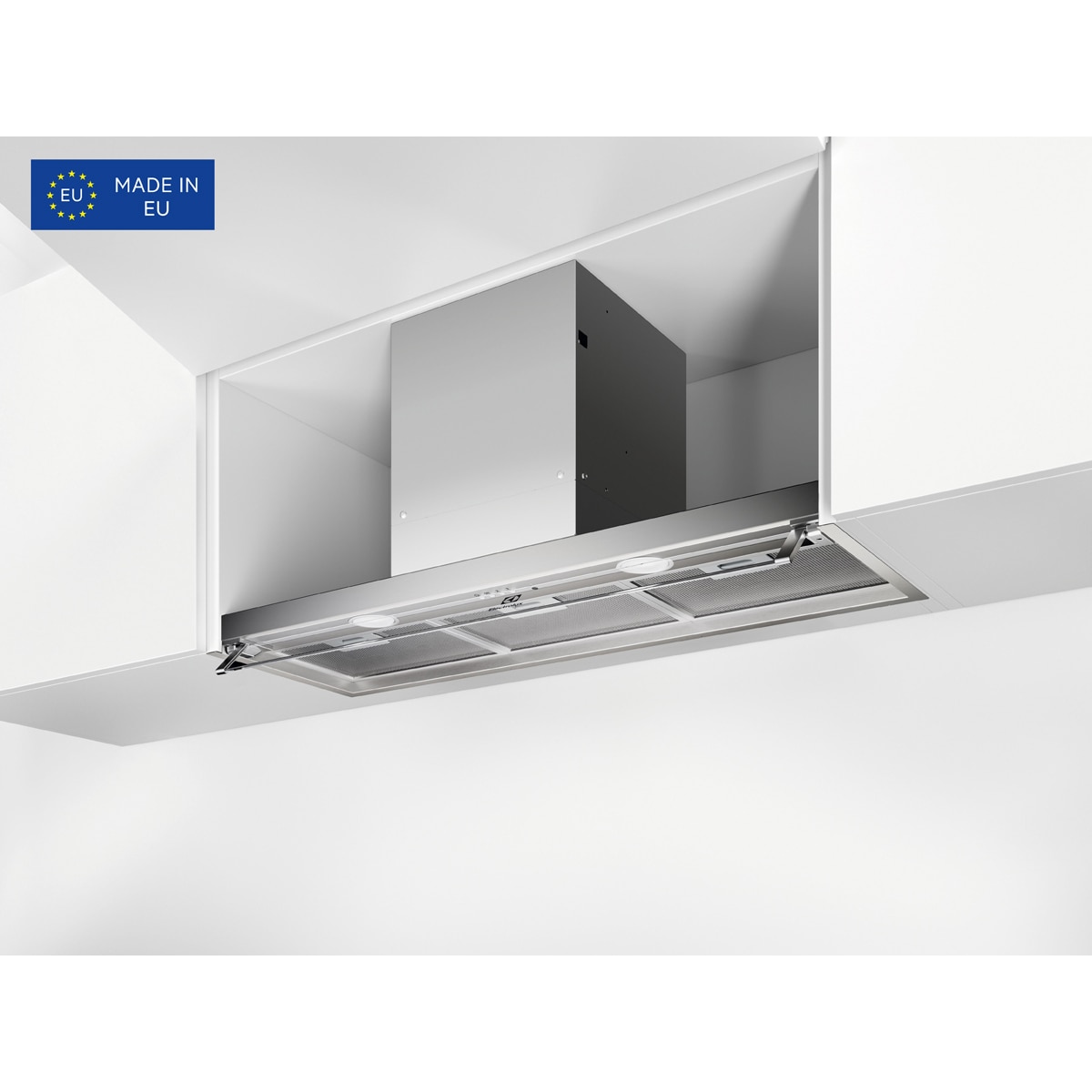 Campana extractora integrada Electrolux con 3 velocidades - LFP519X Inox antihuellas-6