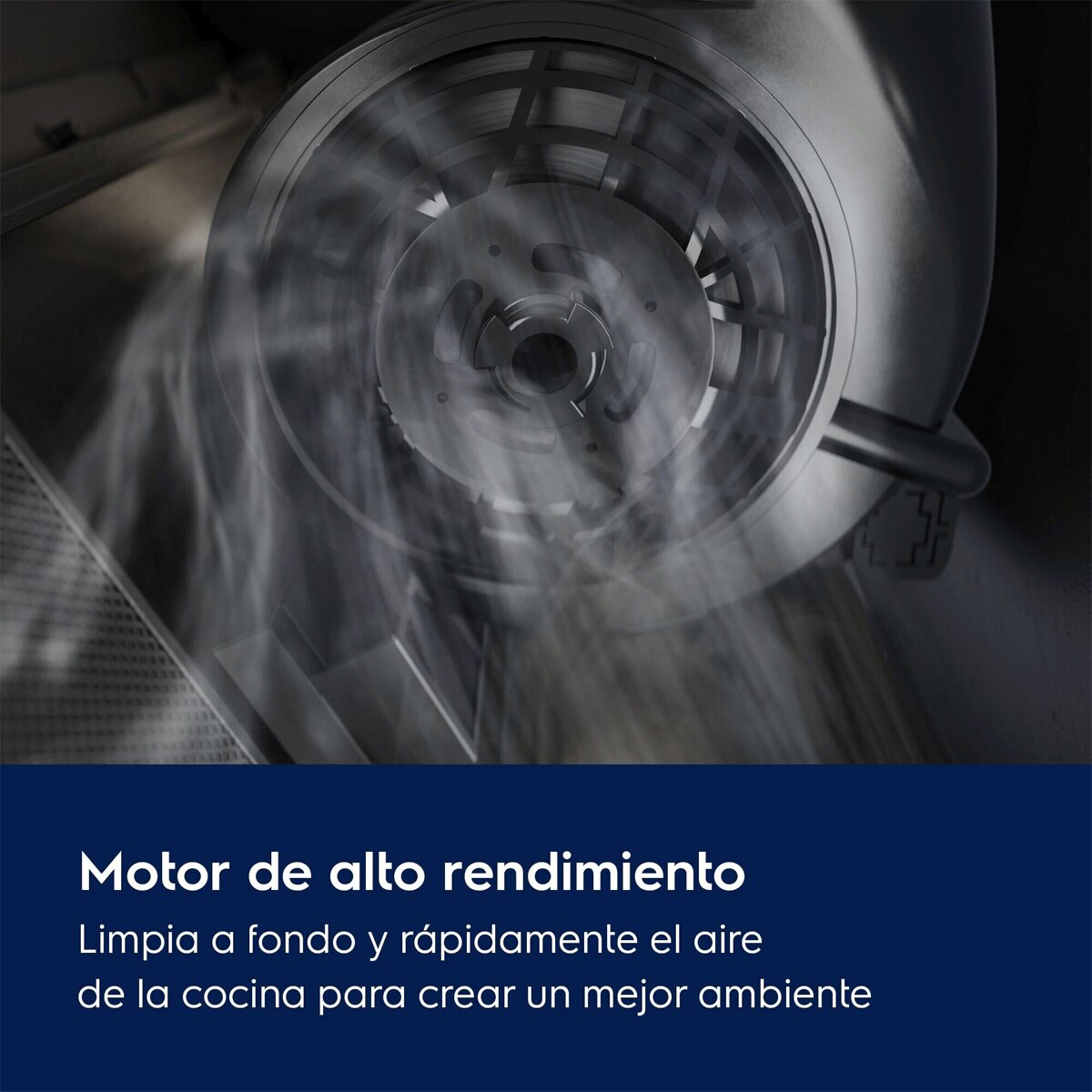 Campana extractora integrada Electrolux con 3 velocidades - LFP516X Inox antihuellas-3