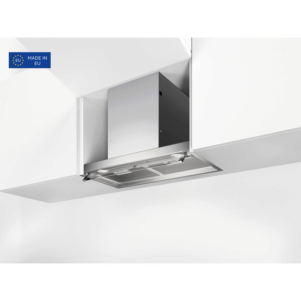 Campana extractora integrada Electrolux con 3 velocidades - LFP516X Inox antihuellas-7