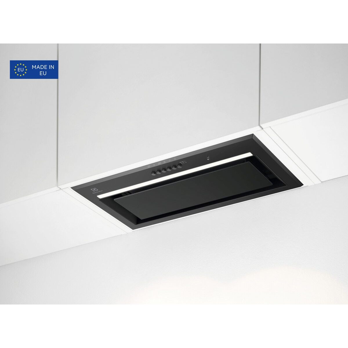 Campana extractora integrada Electrolux con 3 velocidades, 60 cm - LFG815K Negro-6