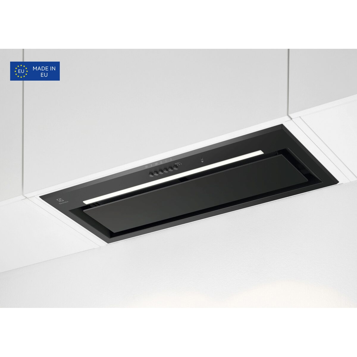 Campana extractora integrada Electrolux con 3 velocidades, 80 cm - LFG818K Negro-6