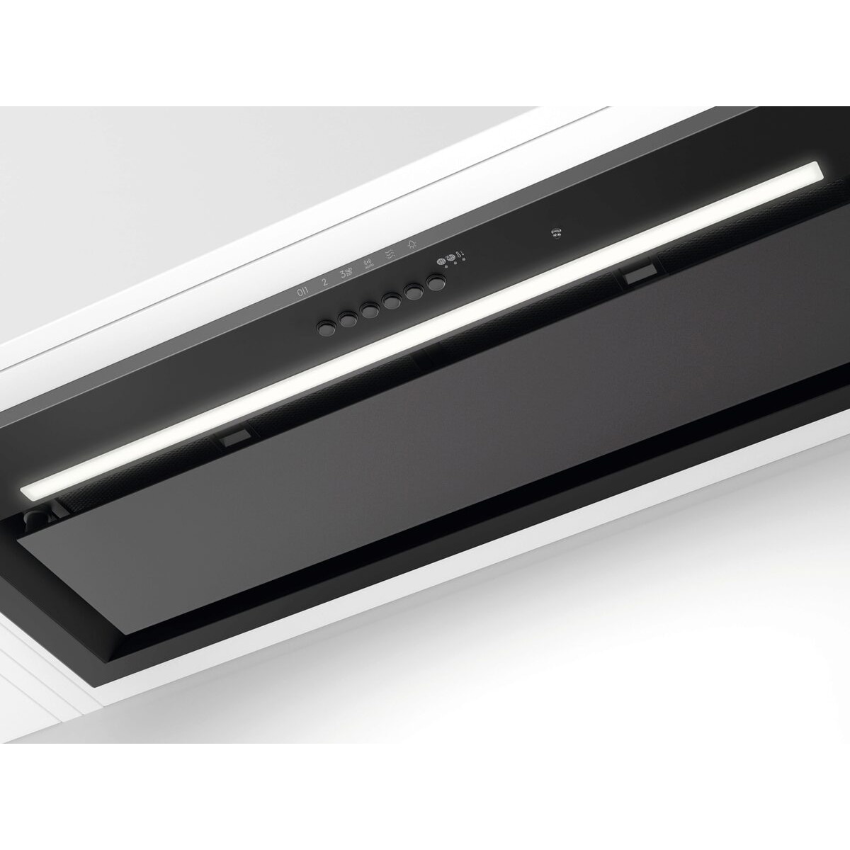Campana extractora integrada Electrolux con 3 velocidades, 80 cm - LFG818K Negro-8