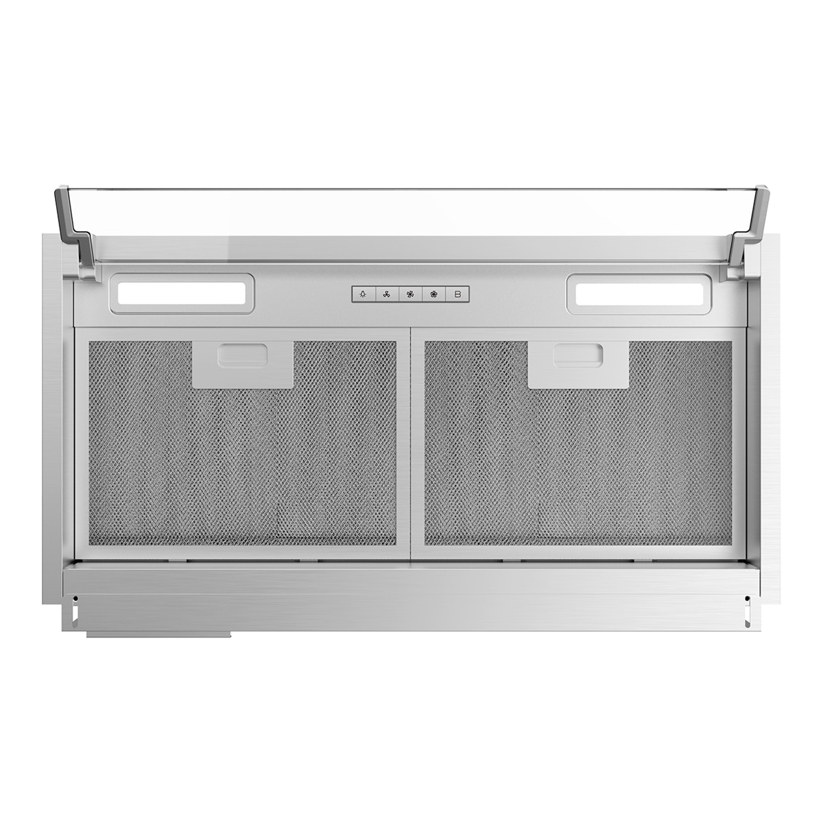Campana extractora integrada Midea con 3 velocidades, 60 cm - MH60M02EM24SB Inox-3