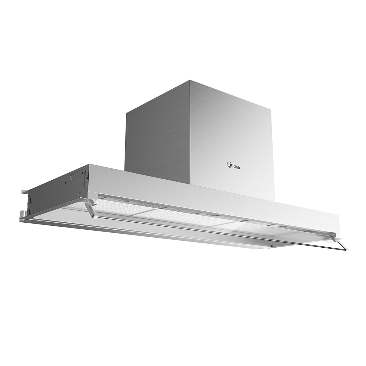Campana extractora integrada Midea con 3 velocidades, 90 cm - MH90M02EM24SB Inox-2
