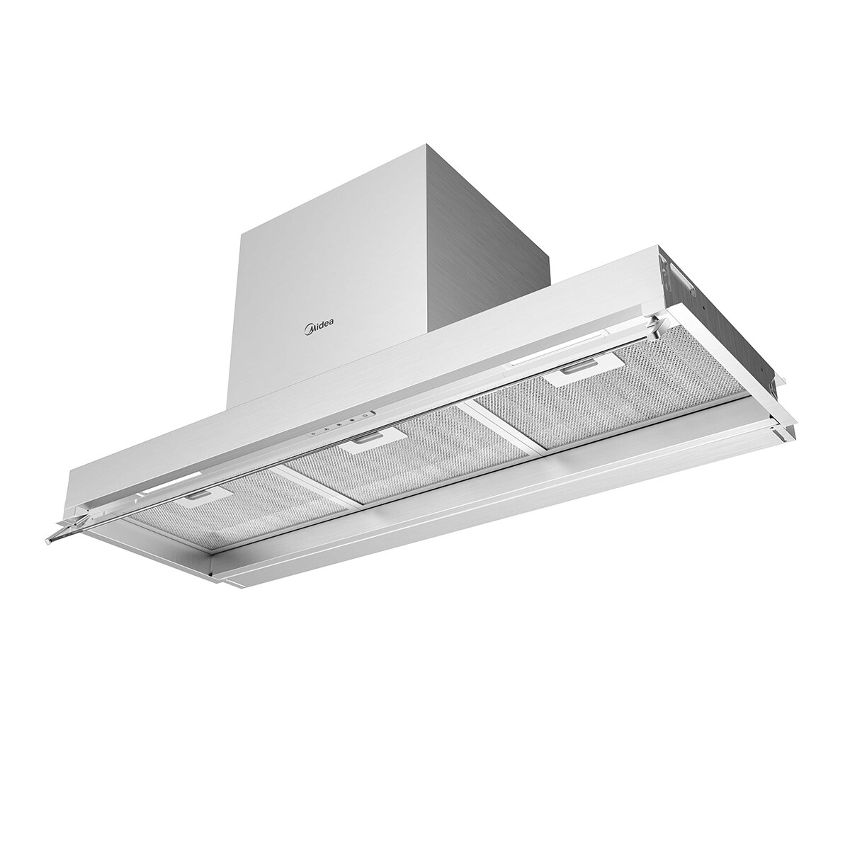 Campana extractora integrada Midea con 3 velocidades, 90 cm - MH90M02EM24SB Inox-13
