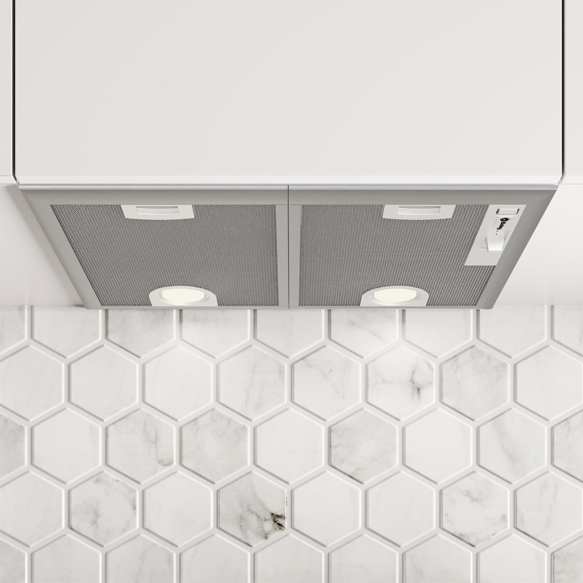 Campana extractora integrada, Balay, 53 cm - 3BF255NG Plata-6
