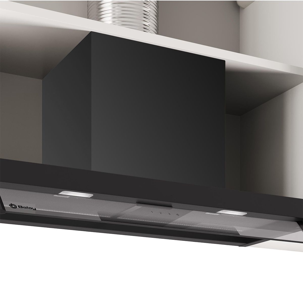 Imagen 0 de Grupo filtrante Balay, 80 cm - cristal, negro mate - 3BD885MM