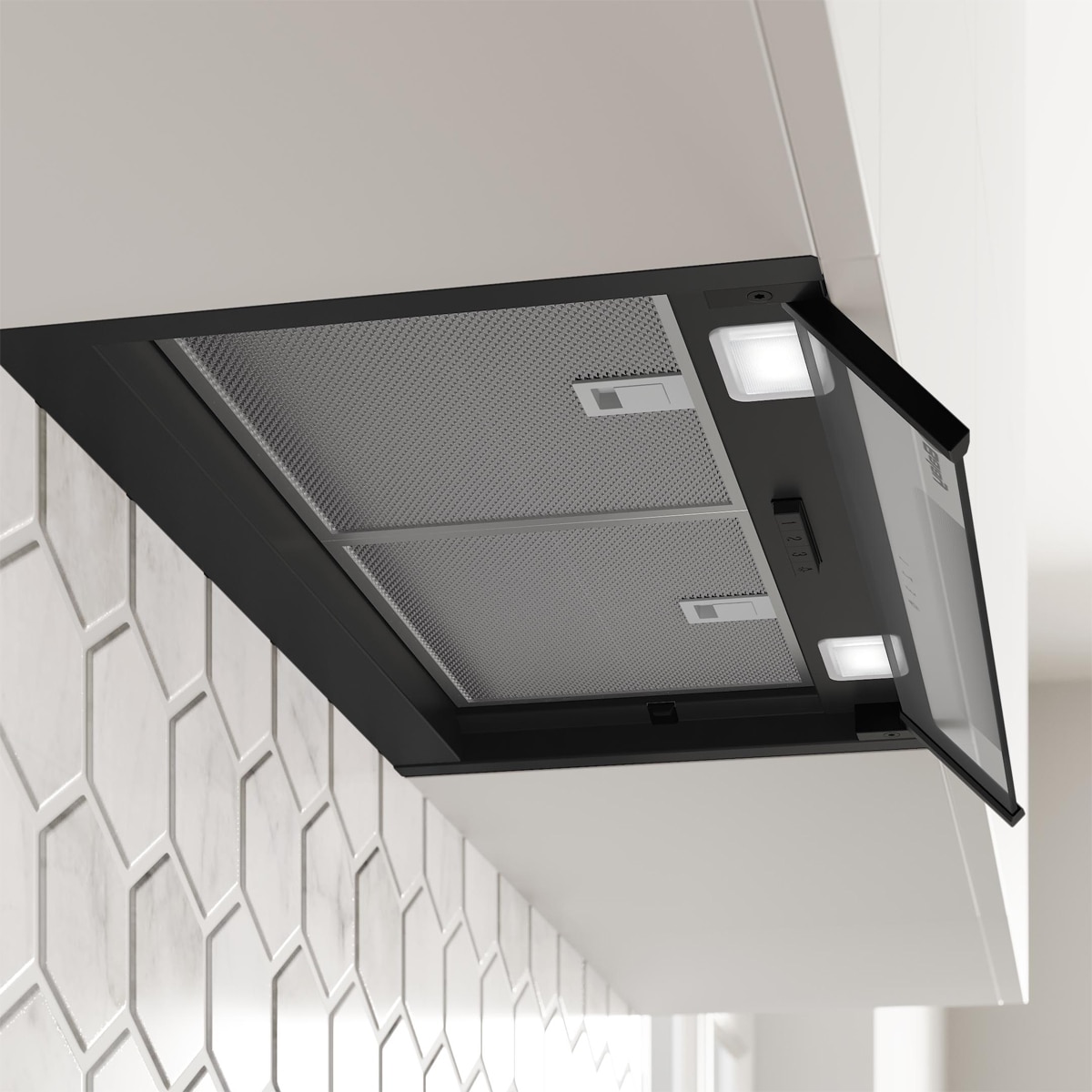 Grupo filtrante Balay, 60 cm - cristal, negro mate - 3BD865MM Negro-5