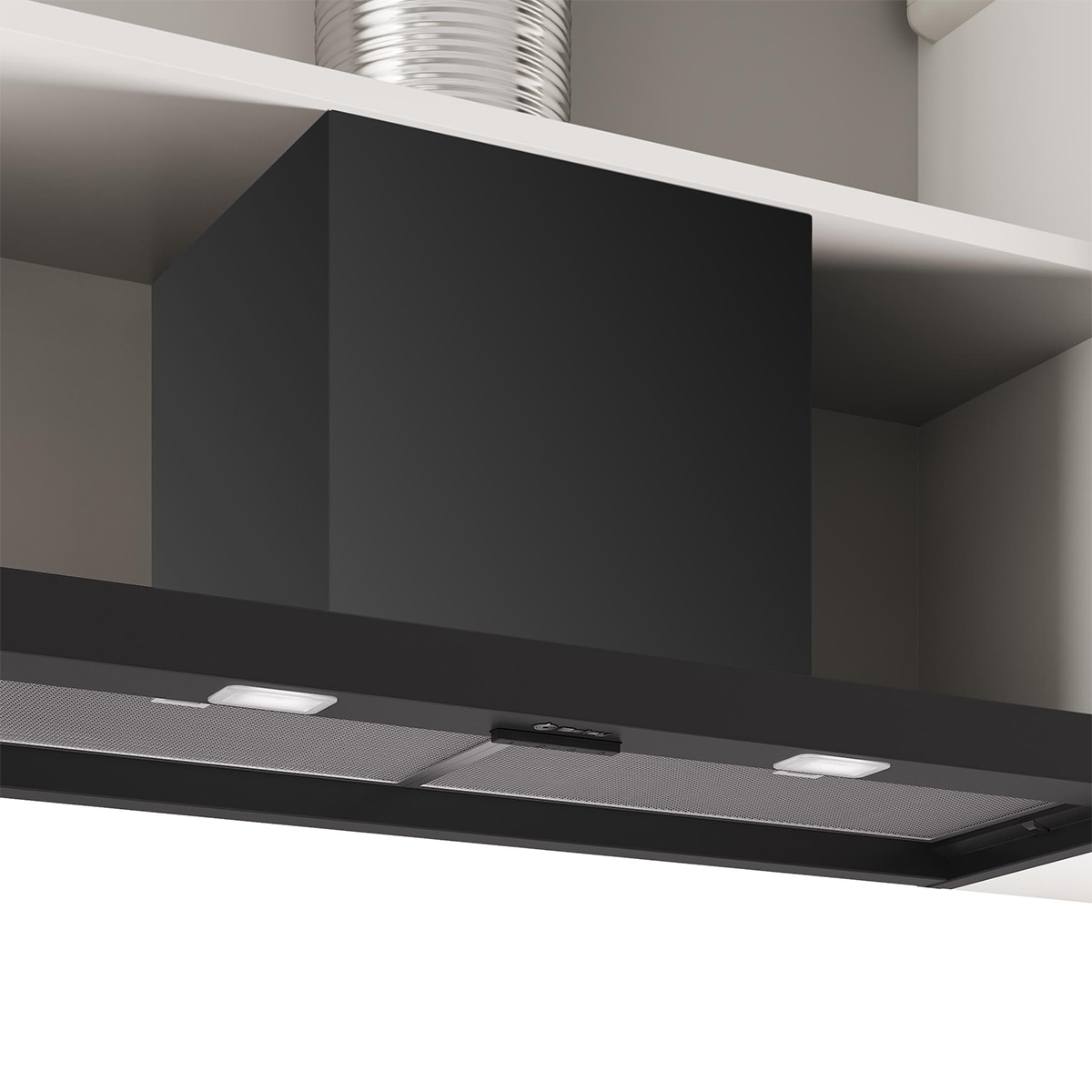 Imagen 0 de Grupo filtrante Balay, 90 cm - recirculación, negro mate - 3BD894MM