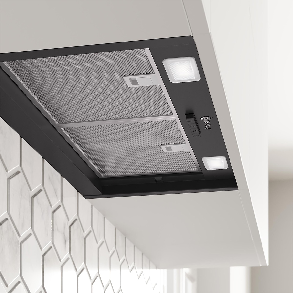 Grupo filtrante Balay, 60 cm - recirculación, negro mate - 3BD864MM Negro-4