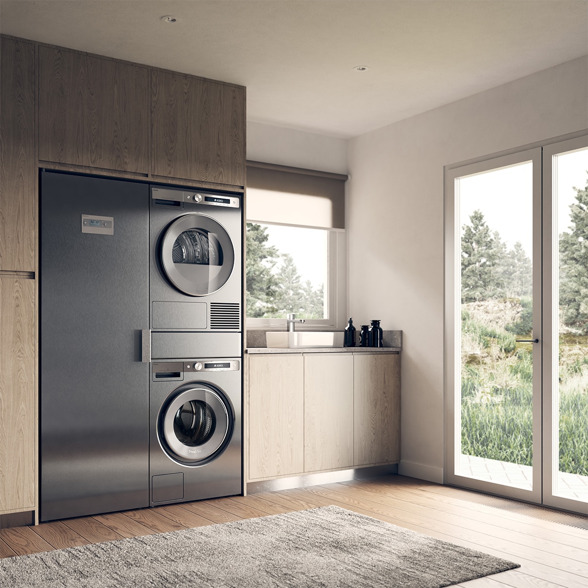 Máquina de Secar Roupa Vertical Asko DC7784V.T de 4Kg e 16 M, Ventilação - Titânio Titânio-6