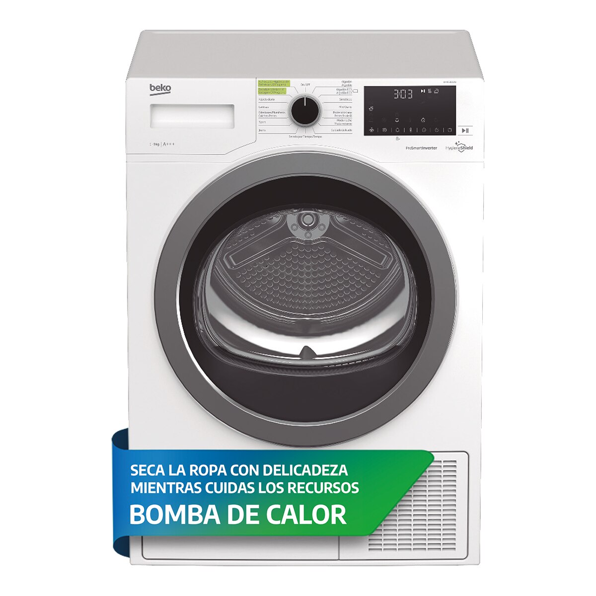 Thumbnail 1 de Beko DH 9532 GAO secadora 9 kg condensación