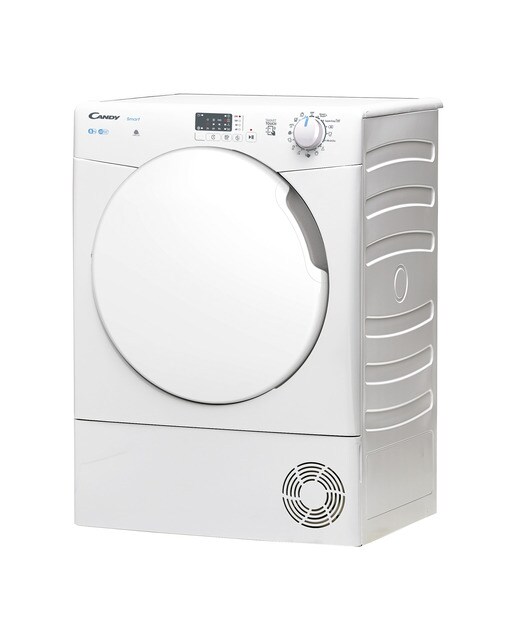 Imagen 3 de Secadora Candy 8 kg Condensación, Smart - CSE C8LF-S - Blanco Blanco