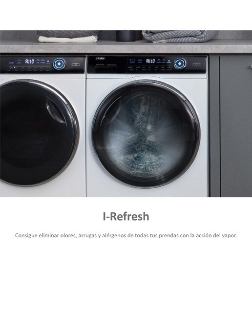Secadora Haier 9 kg Condensación, Bomba de calor, I-Pro Series 5 - HD90 A3959S Blanco-7