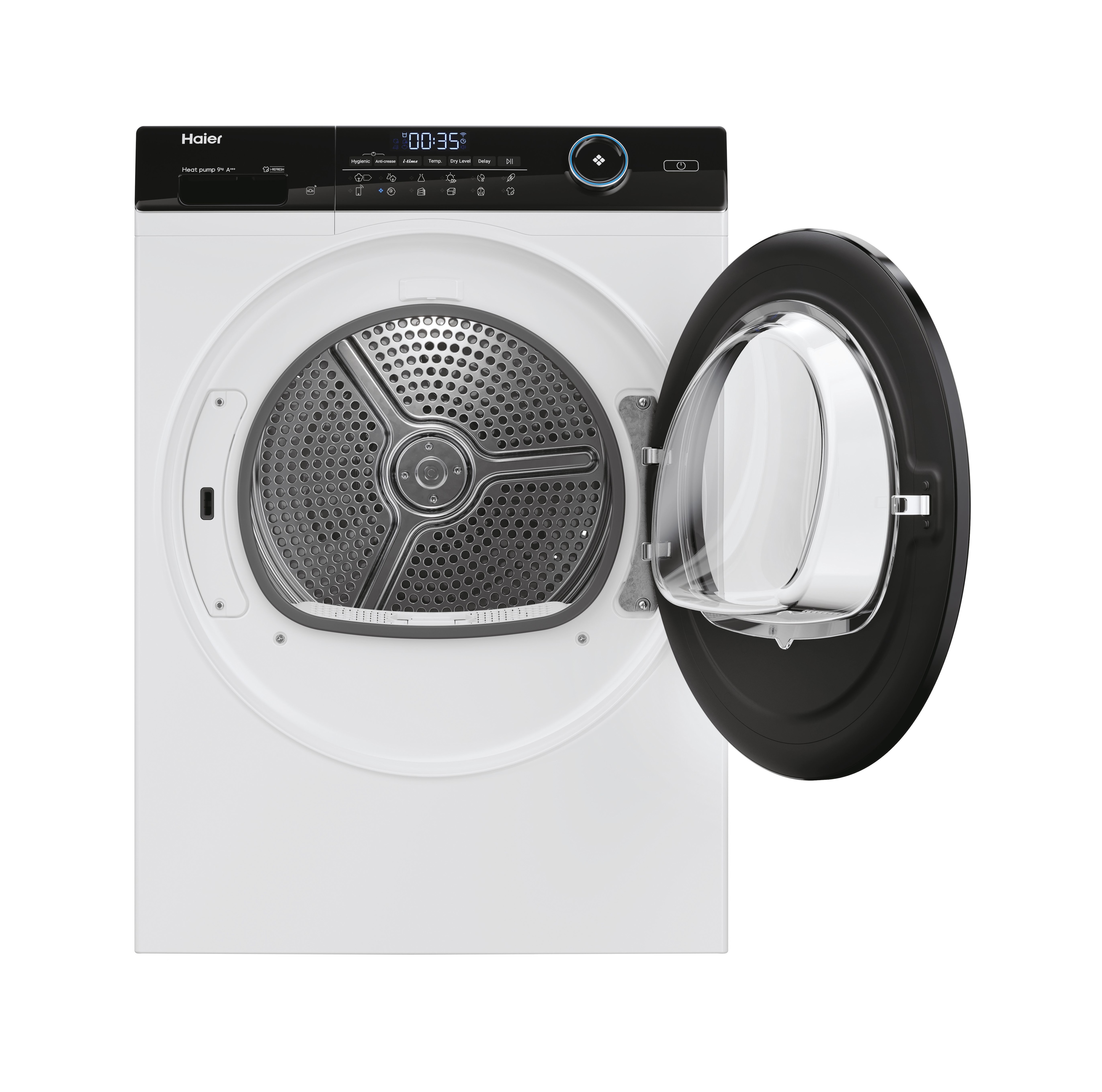 Secadora Haier 9 kg Condensación, Bomba de calor, I-Pro Series 5 - HD90 A3959S Blanco-9