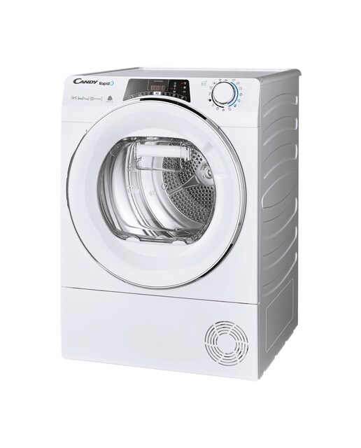 Secadora Candy 9 kg Condensación, Bomba de calor, RapidÓ - ROE H9A3TCEX-S Blanco-1