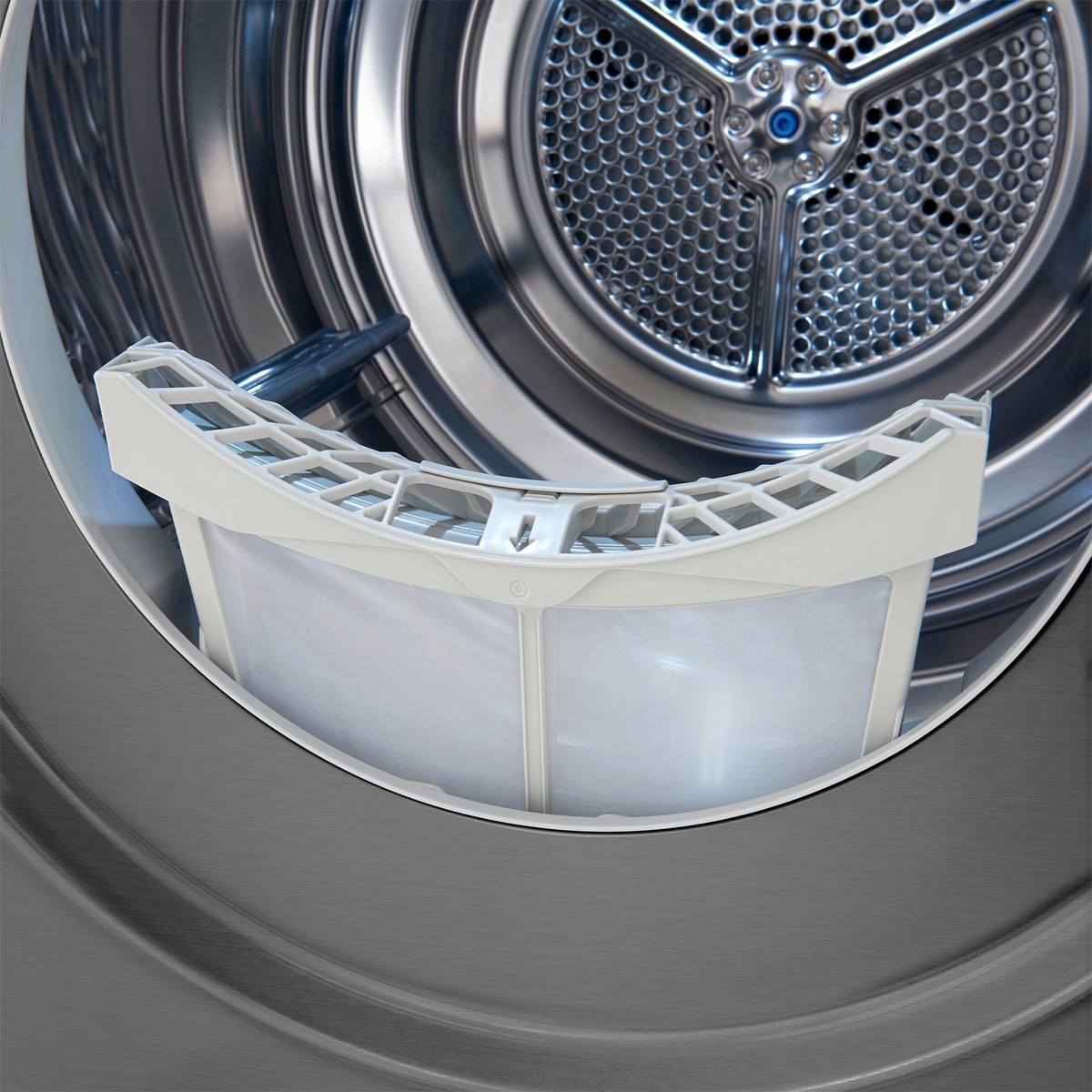 Secadora LG 9 kg Condensación, Bomba de calor - RH90V9PV2N Inox antihuellas-13