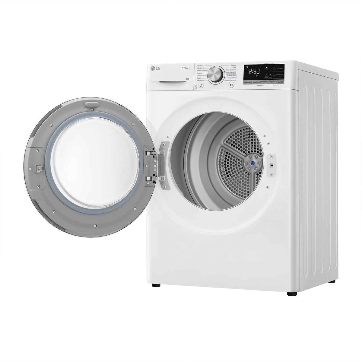 Secadora LG 9 kg Condensación, Bomba de calor - RH90V5AV6N Blanco-13