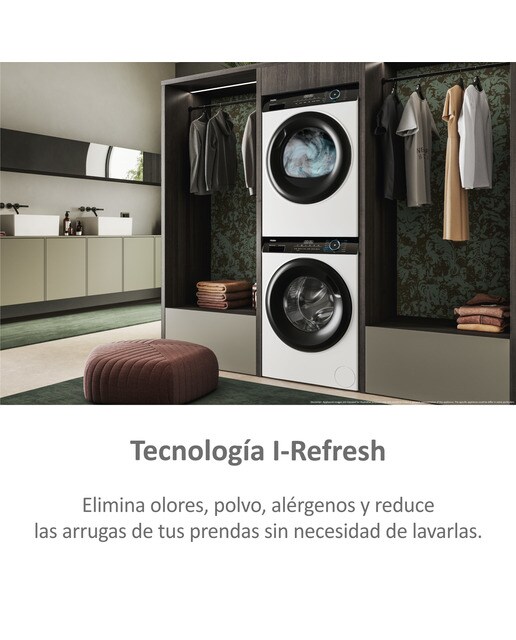 Secadora Haier 9 kg, condensación, Bomba Calor I-Pro Series 3 - HD90-A3939-IB Blanco-5