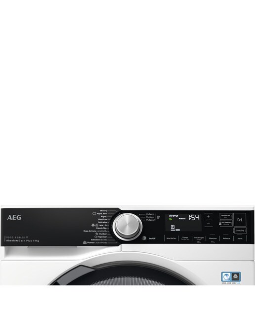 Secadora AEG condensación, bomba de calor, AbsoluteCare - TR959M6OBC Blanco-2