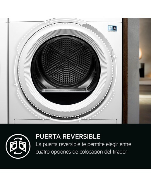 Secadora AEG condensación, bomba de calor, AbsoluteCare - TR959M6OBC Blanco-9