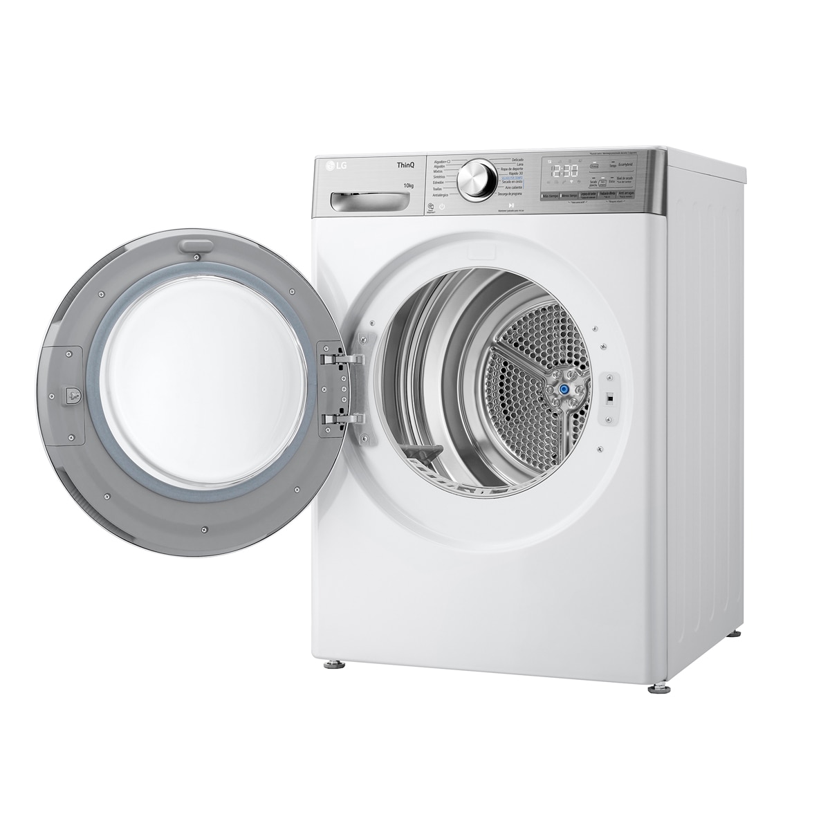 Secadora LG 10 kg, Condensación, Bomba de calor, Inverter - RH10V9AV2WR Blanco-13