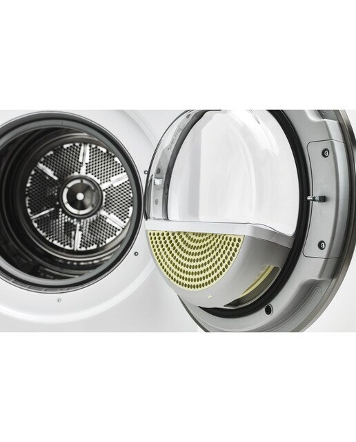 Máquina de Secar Roupa Asko T208H.W Condensação e de 8 Kg - Branco Branco-4