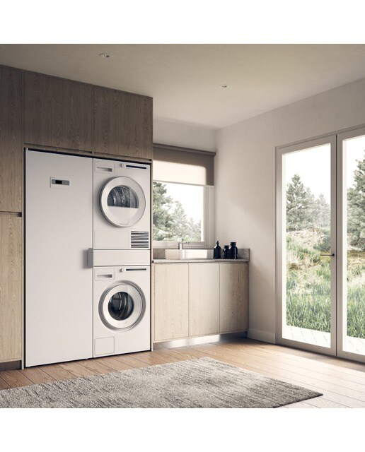 Máquina de Secar Roupa Asko T208H.W Condensação e de 8 Kg - Branco Branco-7