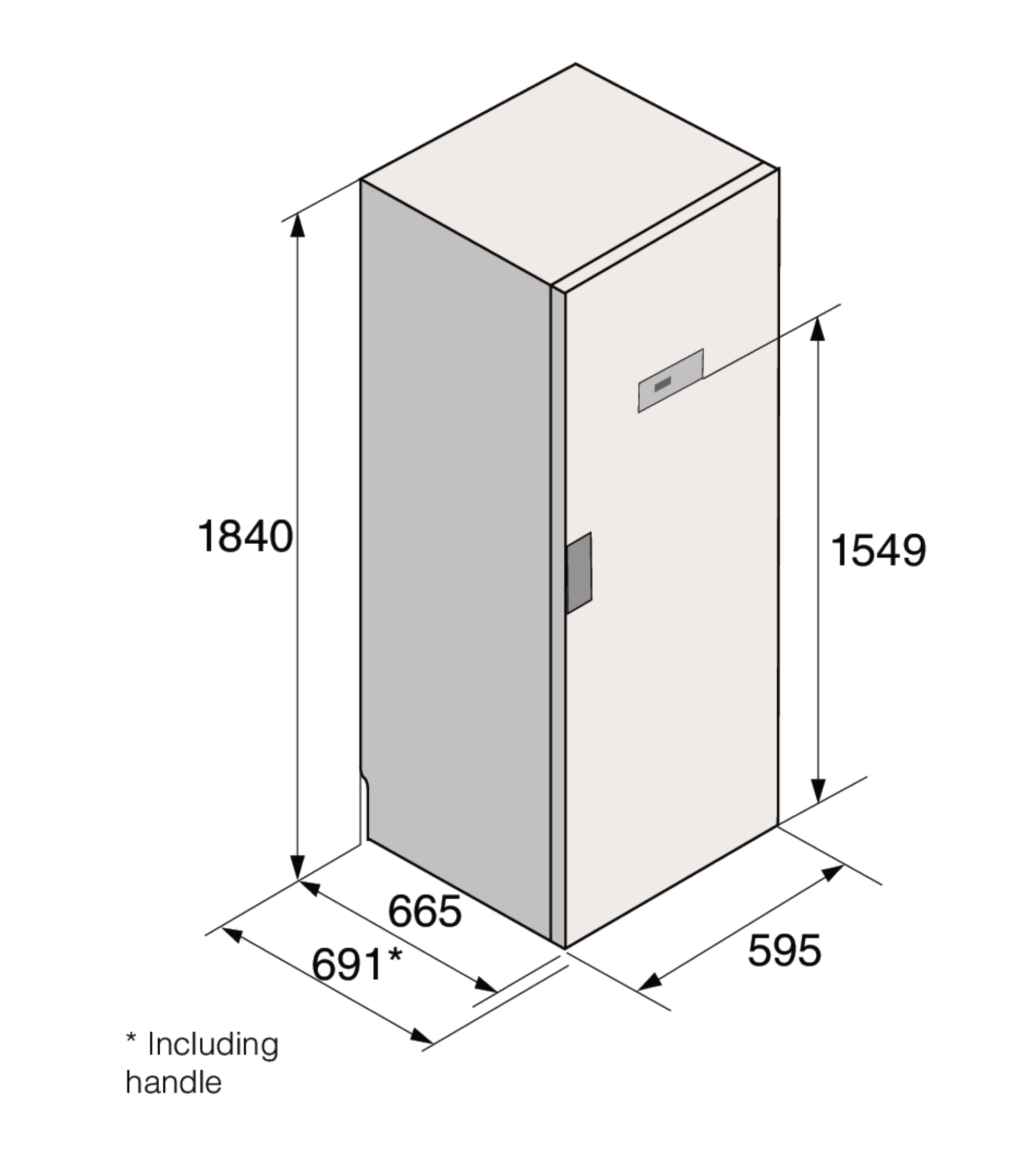 Cabine de Secagem Vertical Asko DC7784HP.W Condensação, Bomba de Calor e de 5 Kg - Branco Branco-2