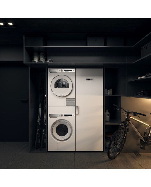 Cabine de Secagem Vertical Asko DC7784HP.W Condensação, Bomba de Calor e de 5 Kg - Branco Branco-5