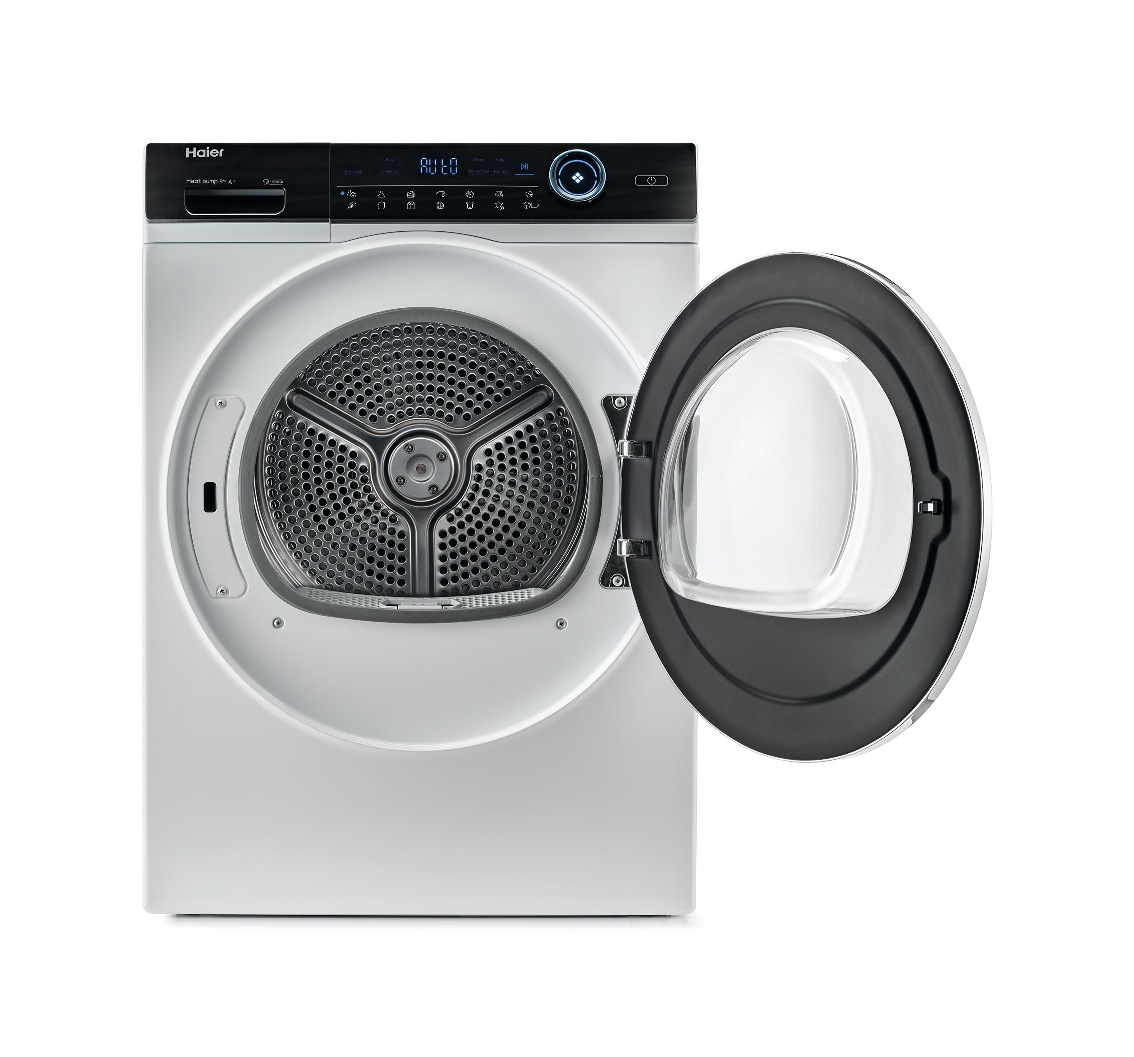 Máquina de Secar Roupa Haier I-Pro Series 7 HD90-A2979N-S Bomdba de Calor e de 9 Kg - Branco Branco-3