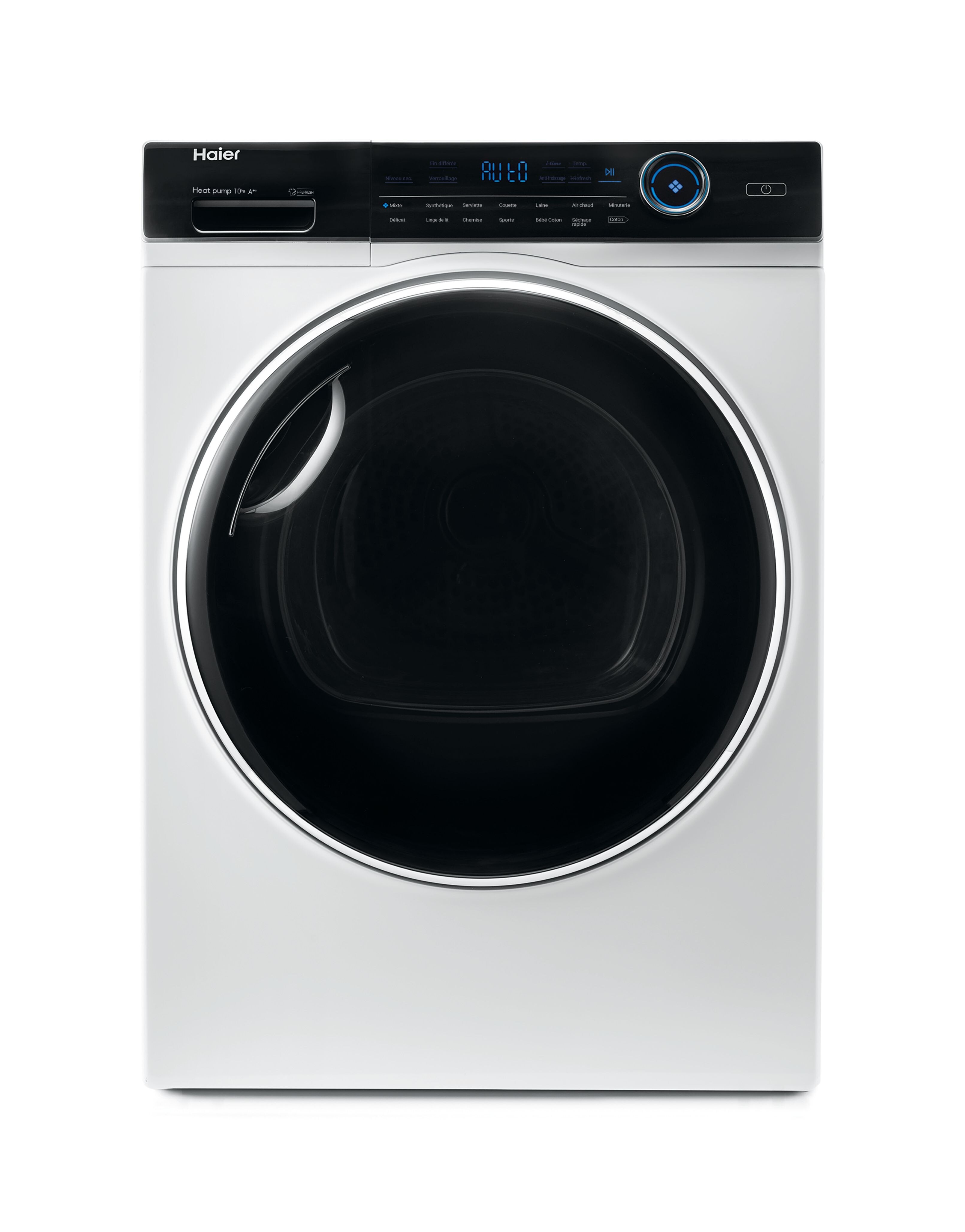 Máquina de Secar Roupa Haier I-Pro Series 7 HD100-A2979N-S Bomba de Calor e de 10 Kg - Branco Branco-2