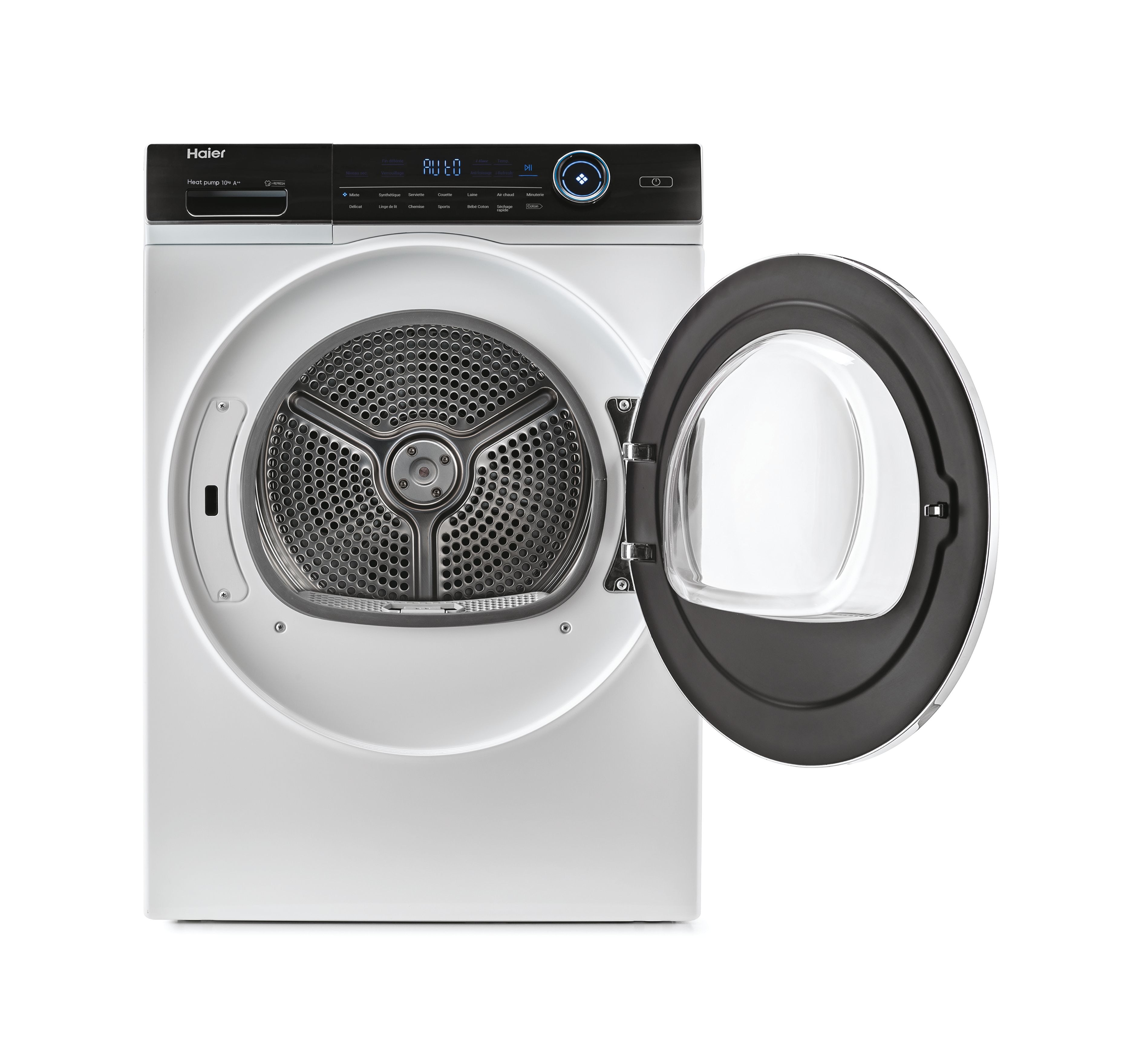 Máquina de Secar Roupa Haier I-Pro Series 7 HD100-A2979N-S Bomba de Calor e de 10 Kg - Branco Branco-3