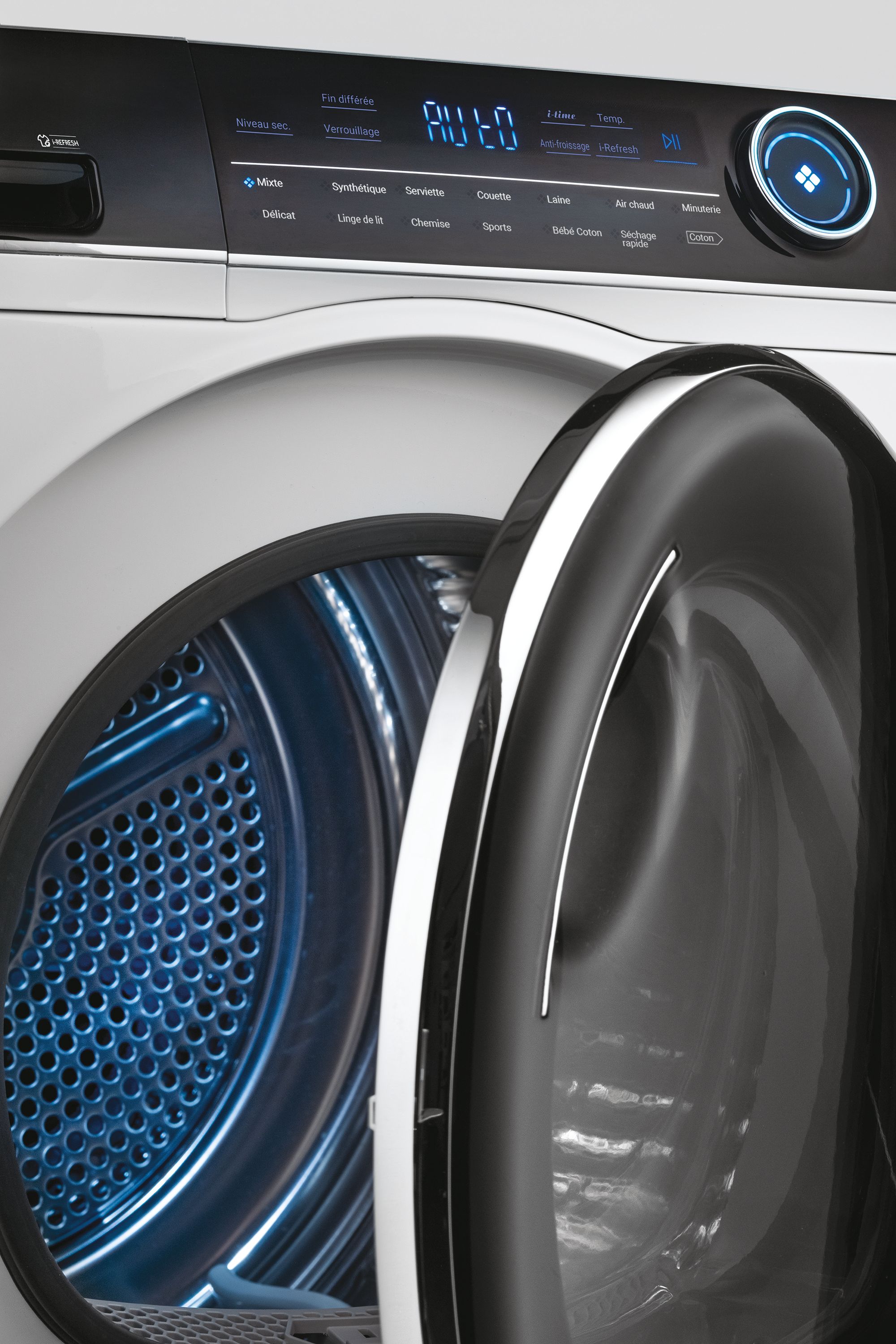 Máquina de Secar Roupa Haier I-Pro Series 7 HD100-A2979N-S Bomba de Calor e de 10 Kg - Branco Branco-4