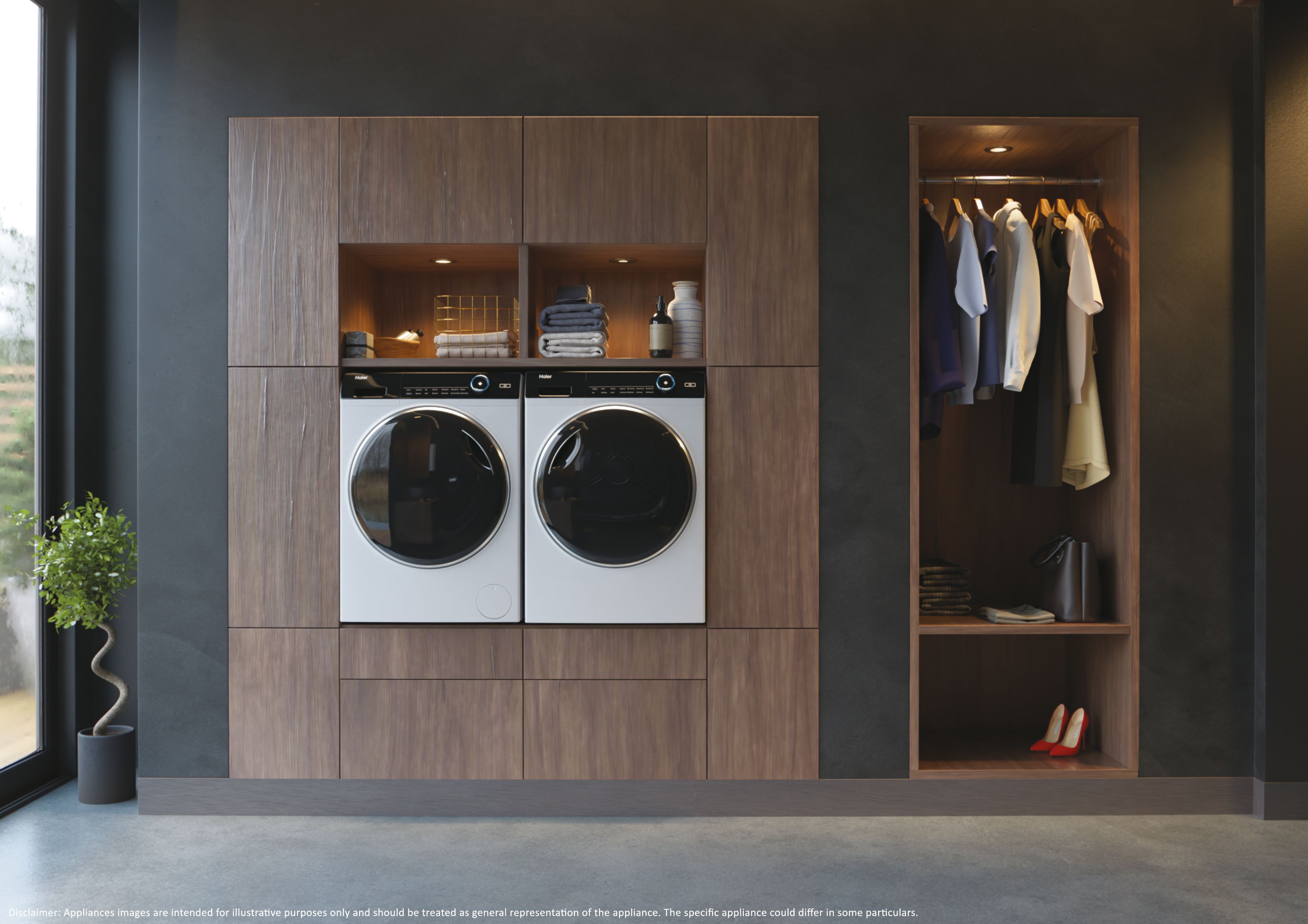 Máquina de Secar Roupa Haier I-Pro Series 7 HD100-A2979N-S Bomba de Calor e de 10 Kg - Branco Branco-8
