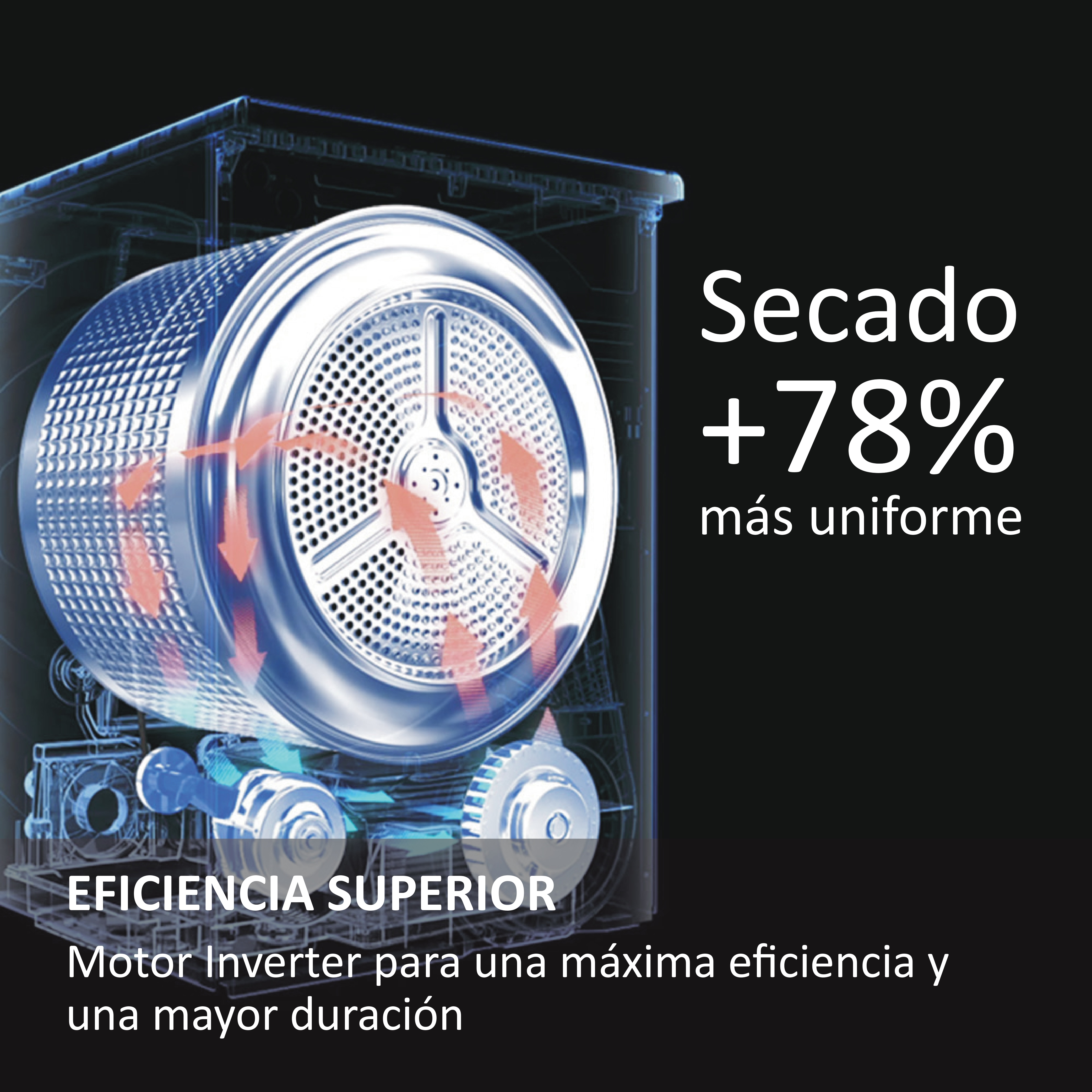Máquina de Secar Roupa Haier X Series 11 HD90-A3Q397U1-S Bomba de Calor, Wifi e de 9 Kg - Branco Branco-6