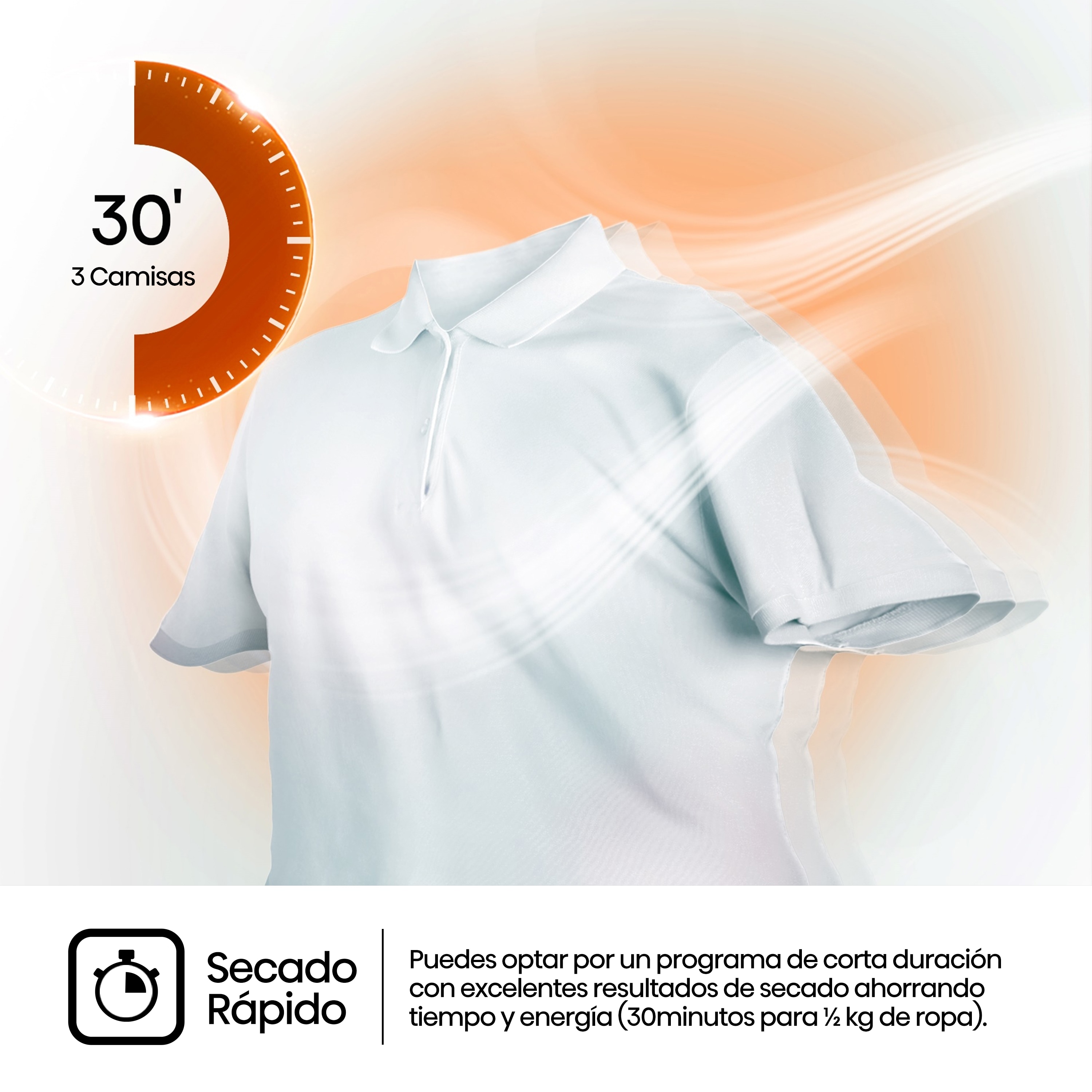 Secadora Hisense 8 kg, condensación Serie 1Q - DHQE800BW2 Blanco-8