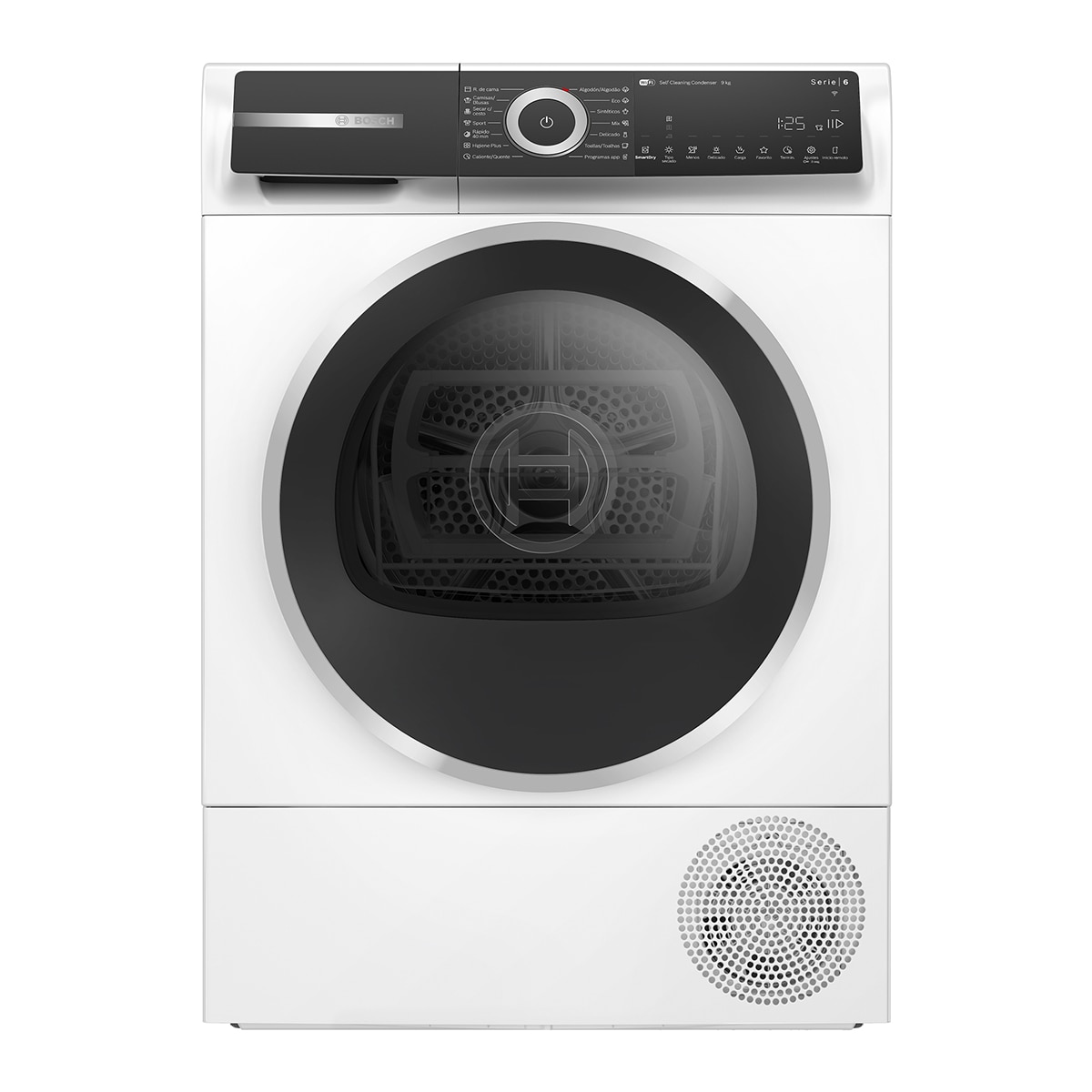 Secadora Bosch 9 kg Condensación, bomba de calor, Serie 6 - WQH245A0ES Blanco-1