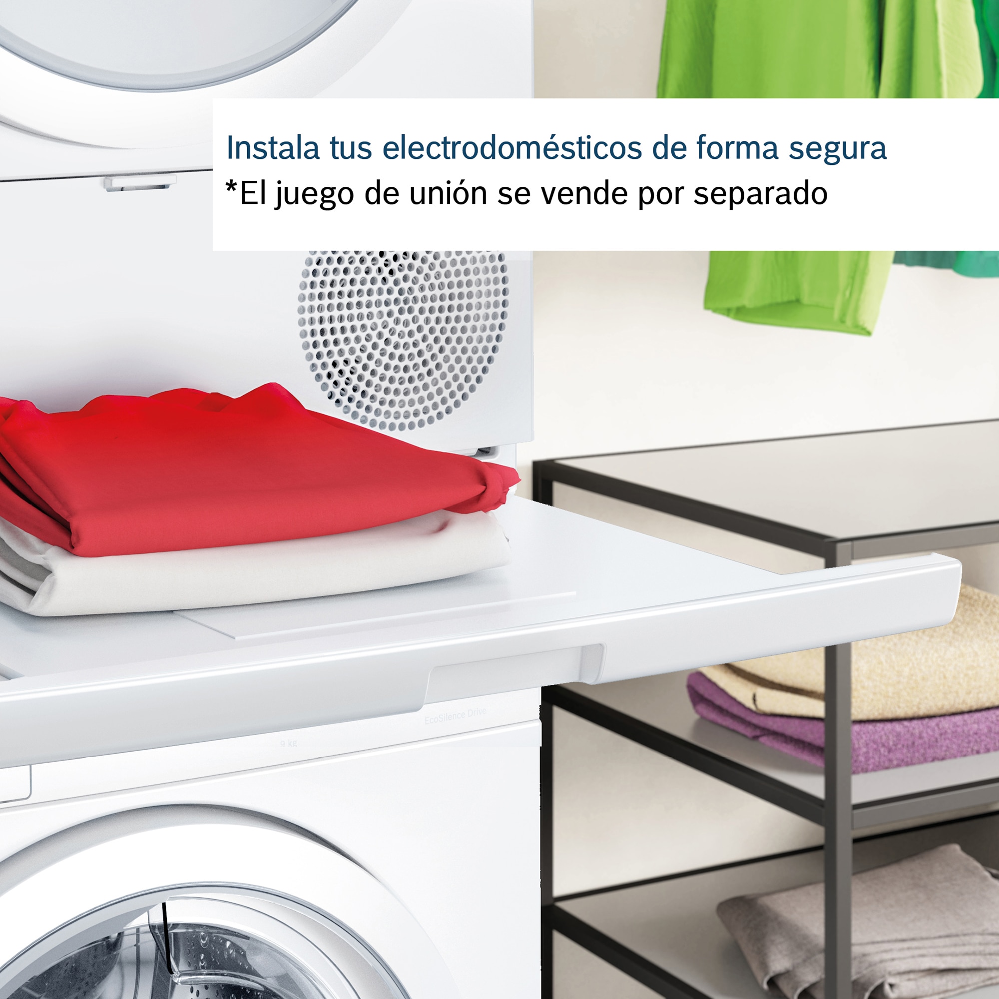 Secadora Bosch 9 Kg Condensación, bomba de calor, Serie 6 - WQG245D0ES Blanco-10
