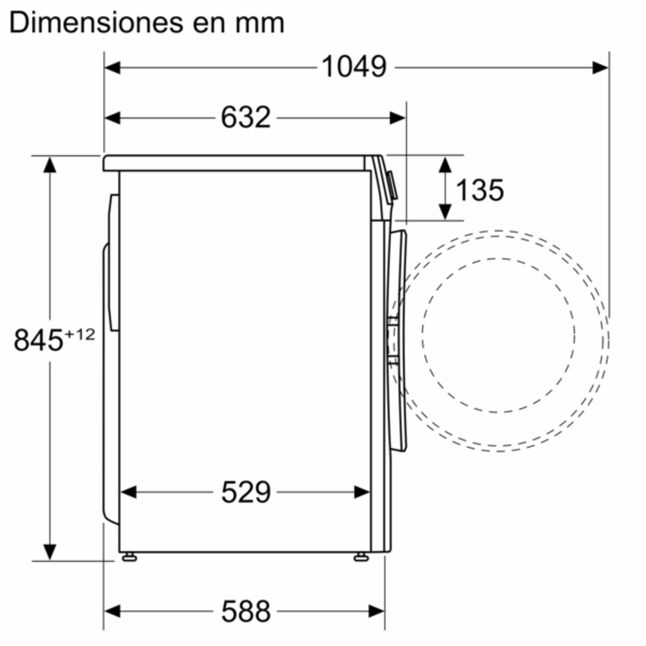 Thumbnail 1 de Bosch WTR83200ES secadora 8 kg bomba calor A++