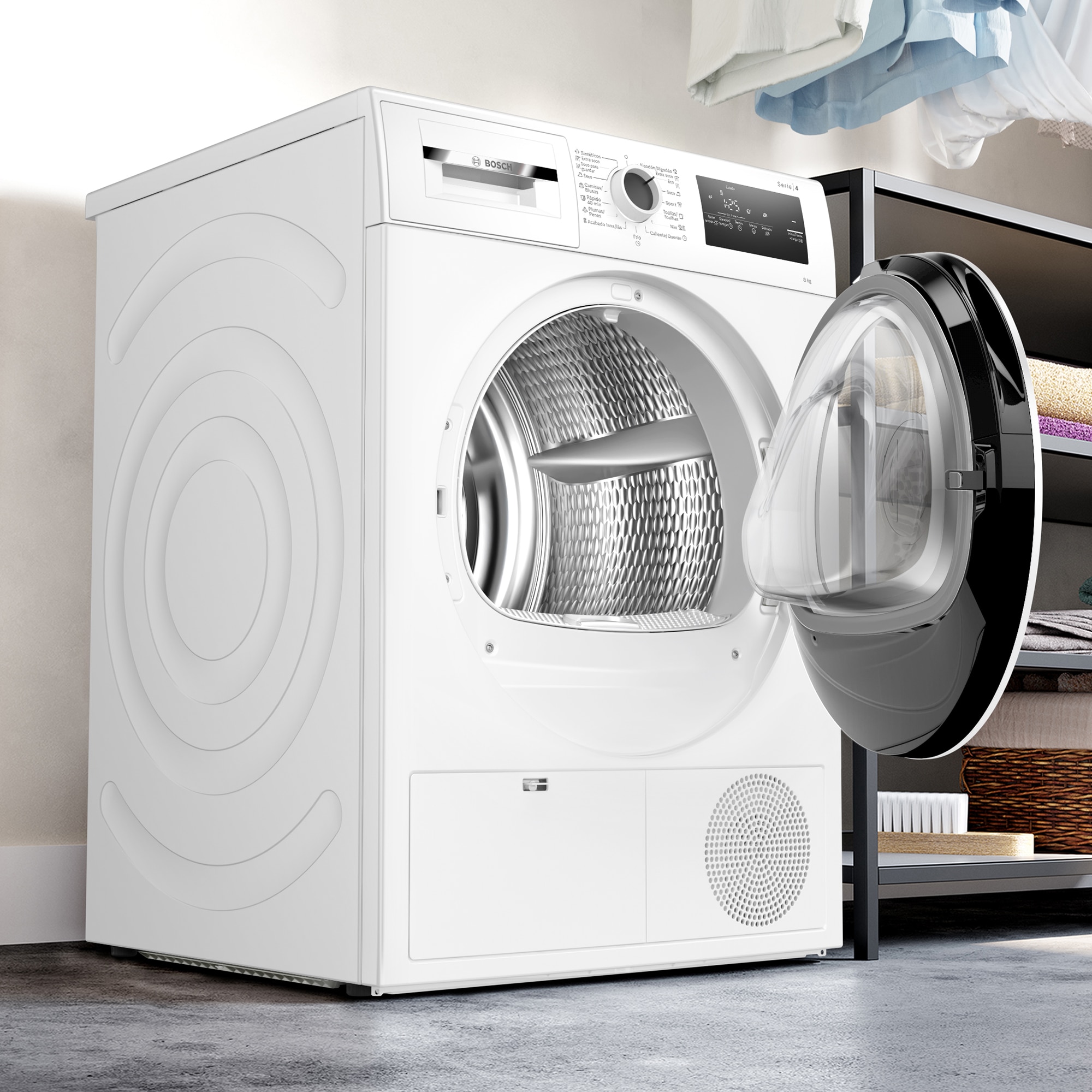 Thumbnail 3 de Bosch WTR83200ES secadora 8 kg bomba calor A++