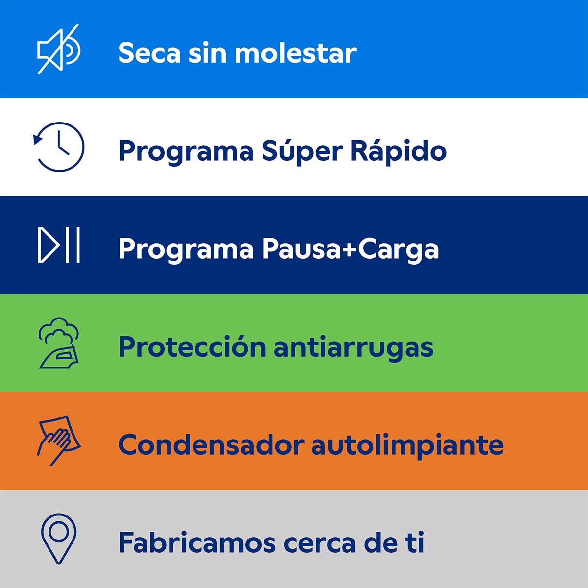 Máquina de Secar Roupa Balay 3SB288BE de Bomba de Calor e de 9 Kg - Branco Branco-15